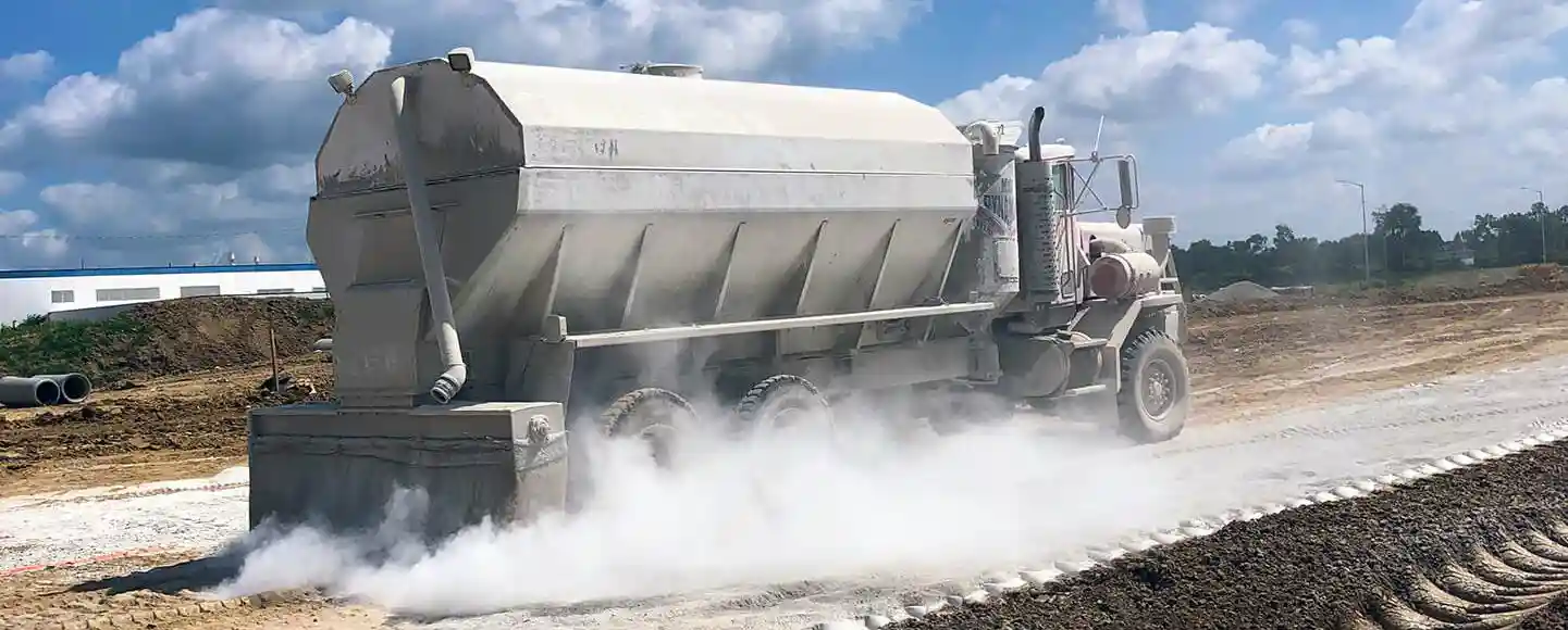 Stabilizing using Truck